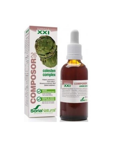 COMPOSOR 26 colesten complex XXI 50ml. SORIA NATURAL