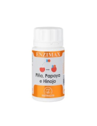 ENZIMAX PIÑA PAPAYA HINOJO 50cap. EQUISALUD