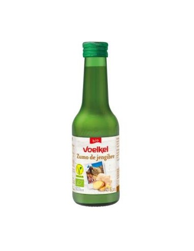 ZUMO DE JENGIBRE puro 200ml. BIO VOELKEL