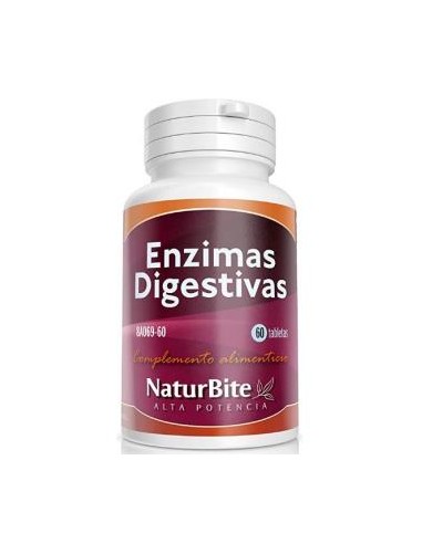 ENZIMAS DIGESTIVAS 60comp. NATURBITE