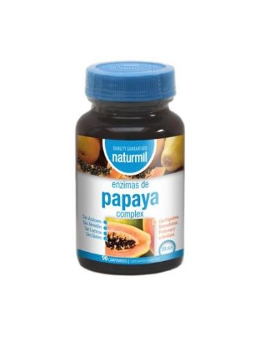 ENZIMAS DE PAPAYA COMPLEX 90comp. DIETMED