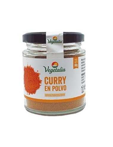 CURRY en polvo 80gr. VEGETALIA