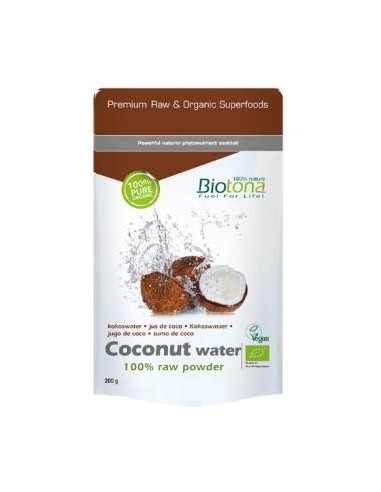 COCONUT WATER coco 200gr. BIO BIOTONA