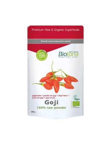 GOJI RAW 200gr. BIO BIOTONA