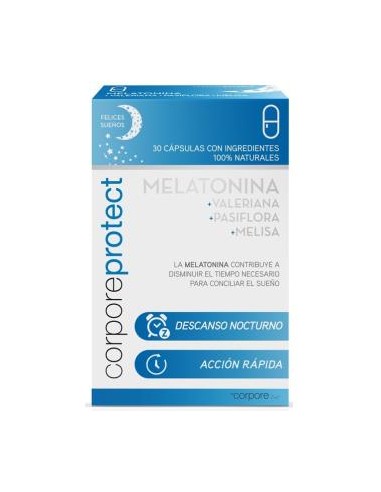 CORPORE PROTECT melatonina 1mg. 30cap. CORPORE DIET