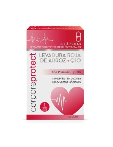 CORPORE PROTECT levadura roja de arroz+Q10 30cap CORPORE DIET