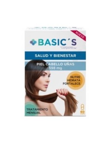 CORPORE BASICS piel cabello uñas 60cap. CORPORE DIET