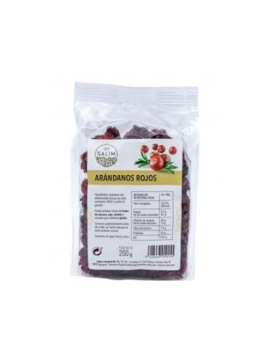 ARANDANO ROJO deshidratado 200gr. INT SALIM