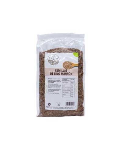 SEMILLAS DE LINO MARRON 1kg. INT SALIM