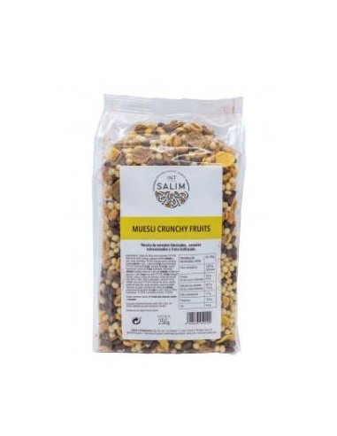 MUESLI CRUNCHY FRUITS 250gr. INT SALIM