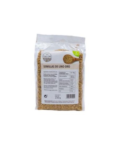 SEMILLAS DE LINO DORADO 250gr. INT SALIM