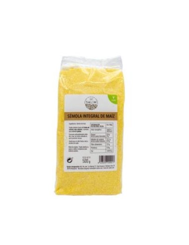 SEMOLA DE MAIZ integral (polenta) 500gr. INT SALIM