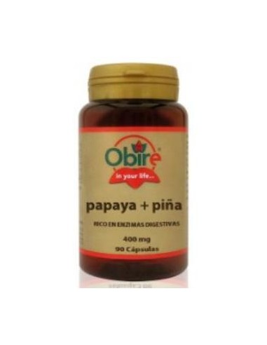 PAPAYA y PIÑA 90cap. OBIRE