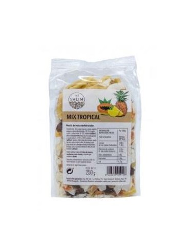 MIX TROPICAL DE FRUTAS deshidratadas 250gr. INT SALIM