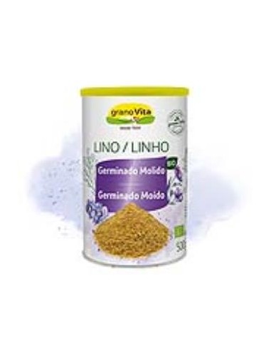 SEMILLAS DE LINO germinado molido 500gr. GRANOVITA