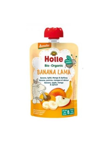 SMOOTHIE BANANA LAMA platano 6meses 100gr. DEMETER HOLLE