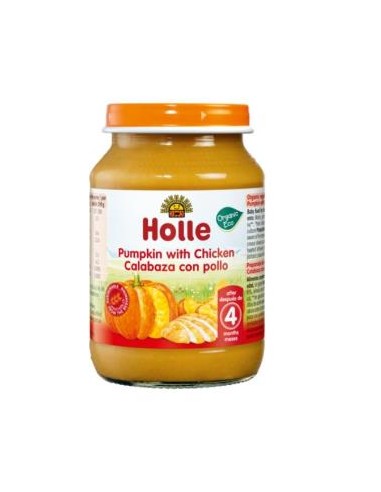 POTITO CALABAZA con pollo 5meses 190gr. DEMETER HOLLE