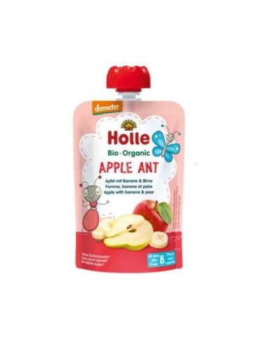 SMOOTHIE APPLE ANT manzana-platano 6meses 100gr. HOLLE