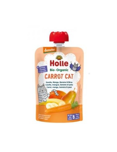 SMOOTHIE CARROT CAT zanahoria-mango 6meses 100gr. HOLLE