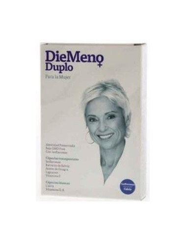 DIEMENO DUPLO 30cap.blancas y 30cap.transparen ALMOND