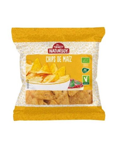 CHIPS DE MAIZ 75gr. BIO VEGAN NATURSOY