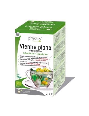 VIENTRE PLANO infusion 20filtros BIO PHYSALIS