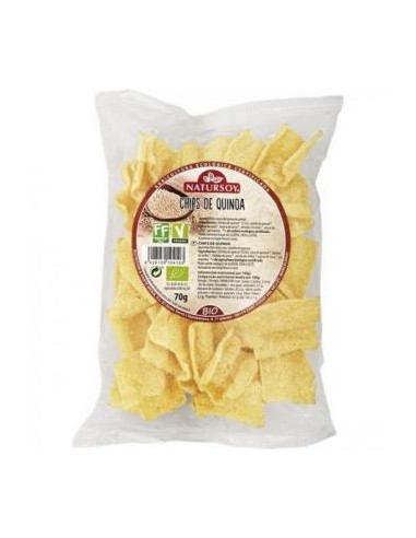 CHIPS DE QUINOA 70gr. BIO NATURSOY