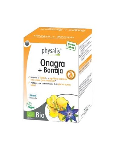 ONAGRA+BORRAJA 60licaps. BIO PHYSALIS