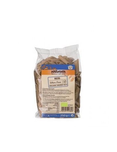 MACARRONES DE ARROZ integral 250gr. ECO NATURATA