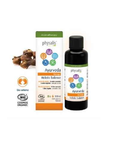 AYURVEDA holistic balance aceite masaje 100ml. BIO PHYSALIS