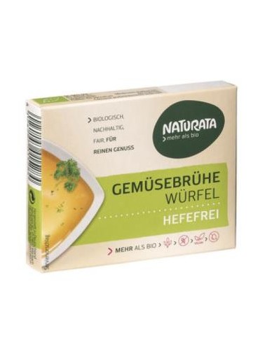 CONCENTRADO PARA SOPA CUBITOS sin levadura 72g ECO NATURATA