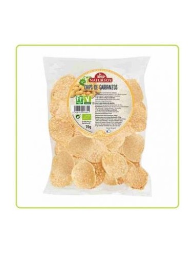 CHIPS DE GARBANZOS 70gr. BIO NATURSOY