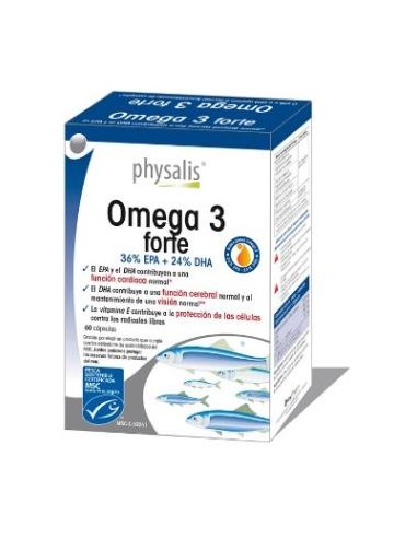 OMEGA 3 FORTE EPA+DHA 60cap. PHYSALIS