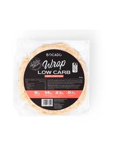 WRAPS LOW CARB high protein 320gr. BOCADO