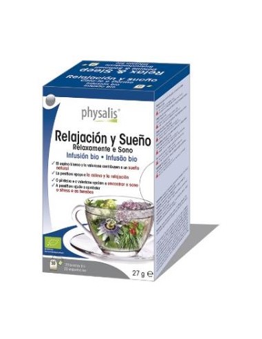 RELAX Y SUEÑO infusion 20filtros BIO PHYSALIS