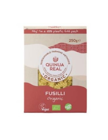 FUSILLI DE QUINOA Y ARROZ 250gr BIO QUINUA REAL