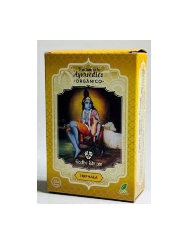 TRATAMIENTO CAPILAR AYURVEDICO TRIPHALA 100gr. ECO RADHE SHYAM