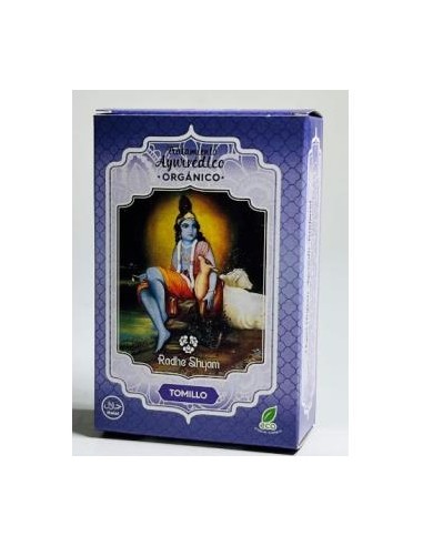 TRATAMIENTO CAPILAR AYURVEDICO TOMILLO 100gr. ECO RADHE SHYAM