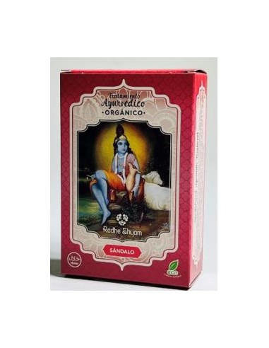 TRATAMIENTO CAPILAR AYURVEDICO SANDALO 100gr. ECO RADHE SHYAM