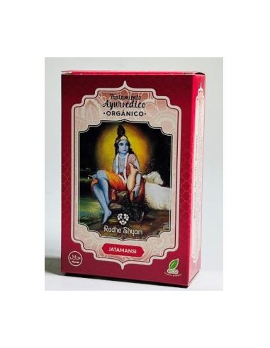 TRATAMIENTO CAPILAR AYURVEDICO JATAMANSI 100gr ECO RADHE SHYAM