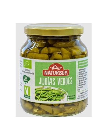 JUDIAS VERDES 340gr. BIO NATURSOY