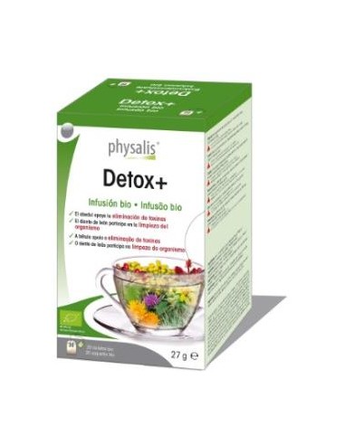 DETOX+ infusion 20filtros BIO PHYSALIS