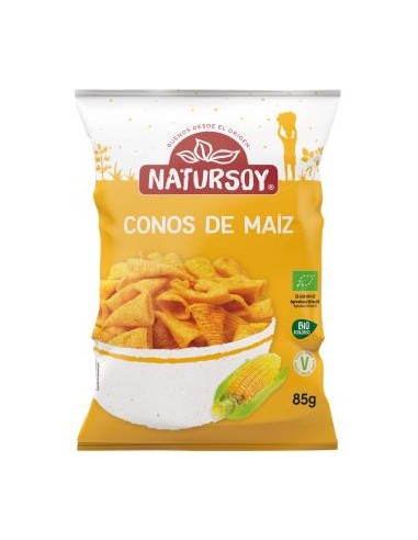 CONOS DE MAIZ 85gr. BIO VEGAN NATURSOY