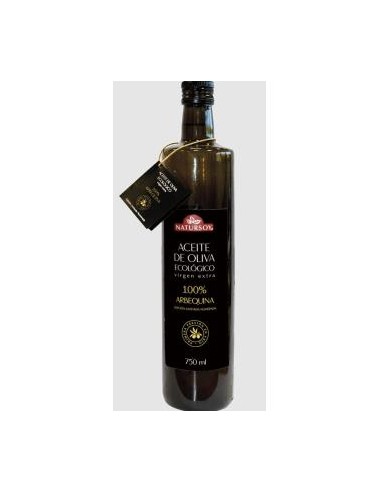 ACEITE DE OLIVA ARBEQUINA 750ml. ECO NATURSOY