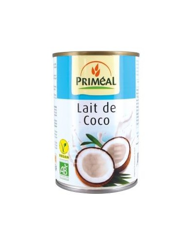 LECHE DE COCO para cocinar 400ml. BIO VEGAN PRIMEAL