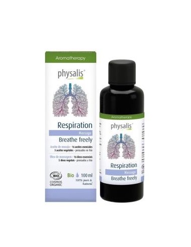 RESPIRATION respira libre aceite masaje 100ml. BIO PHYSALIS