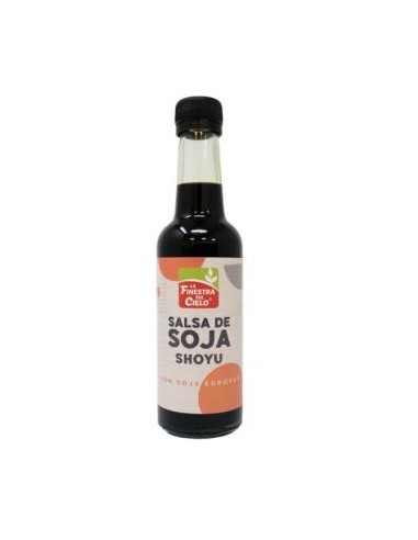 SALSA DE SOJA SHOYU vidrio 250ml BIO LA FINESTRA SUL CIELO