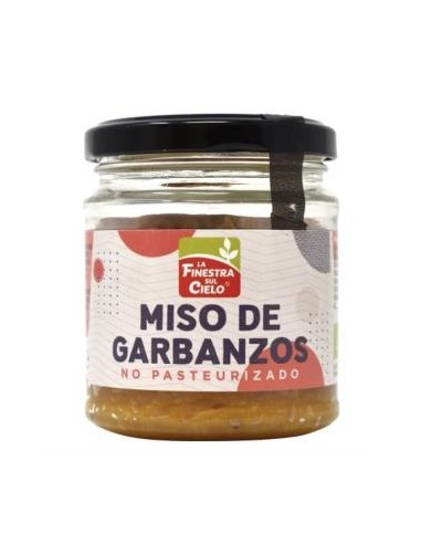 MISO DE GARBANZOS no pasteurizado 150gr. BIO LA FINESTRA SUL CIELO