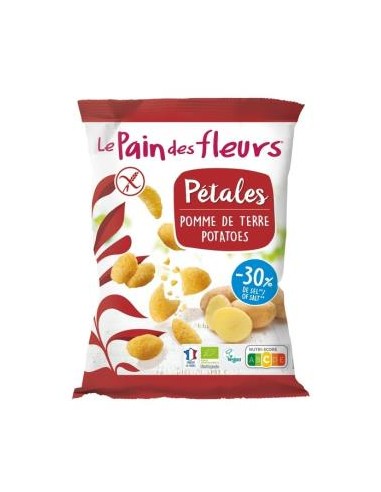 CHIPS PETALOS PATATA 75gr. BIO SG VEGAN LE PAIN DES FLEURS