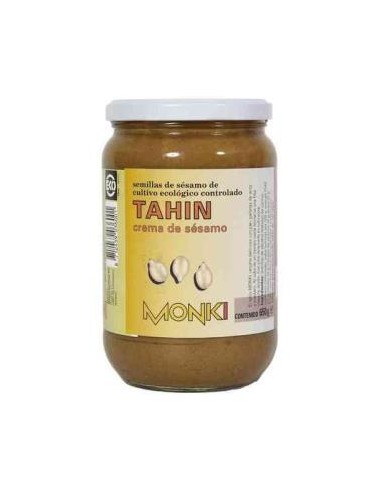 TAHIN tostado 330gr. BIO S/SAL MONKI